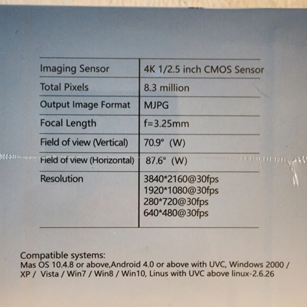 New VDO360 3SEE All In One 4K Camera with 4 Mic Array, Dual Built In Speakers